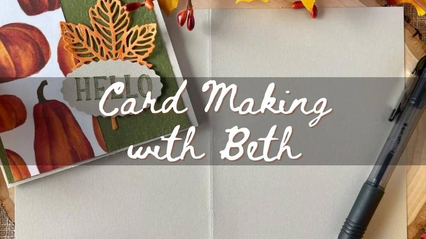 Promotional image for Card Making with Beth