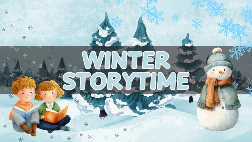 Promotional image for Winter Indoor Storytime