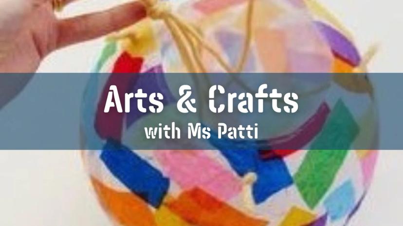 Promotional image for Arts + Crafts with Ms Patti: Spring Planter Decorating